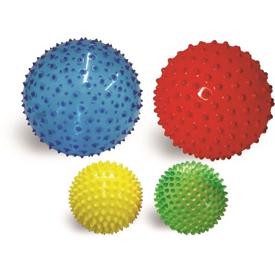 Edushape Mega sensorische ballen - 4 stuks ( 2x 18, 2x 10)