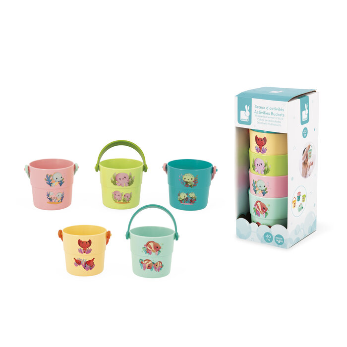 Janod Badspeelgoed - bademmertjes, babydieren