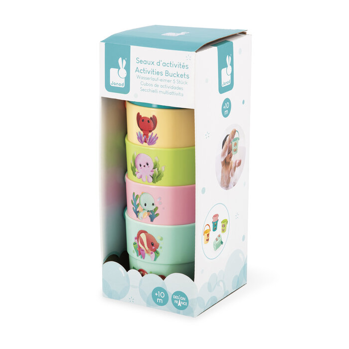 Janod Badspeelgoed - bademmertjes, babydieren
