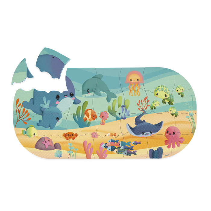 Janod Badspeelgoed - badpuzzel, mijn oceaan