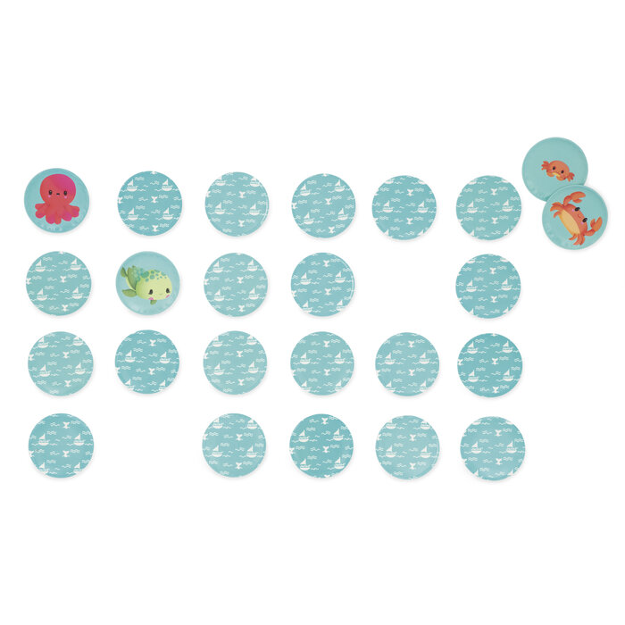 Janod Badspeelgoed - memory, babydieren