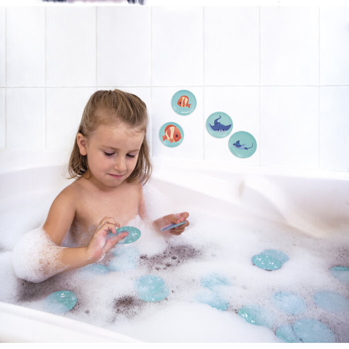 Janod Badspeelgoed - memory, babydieren