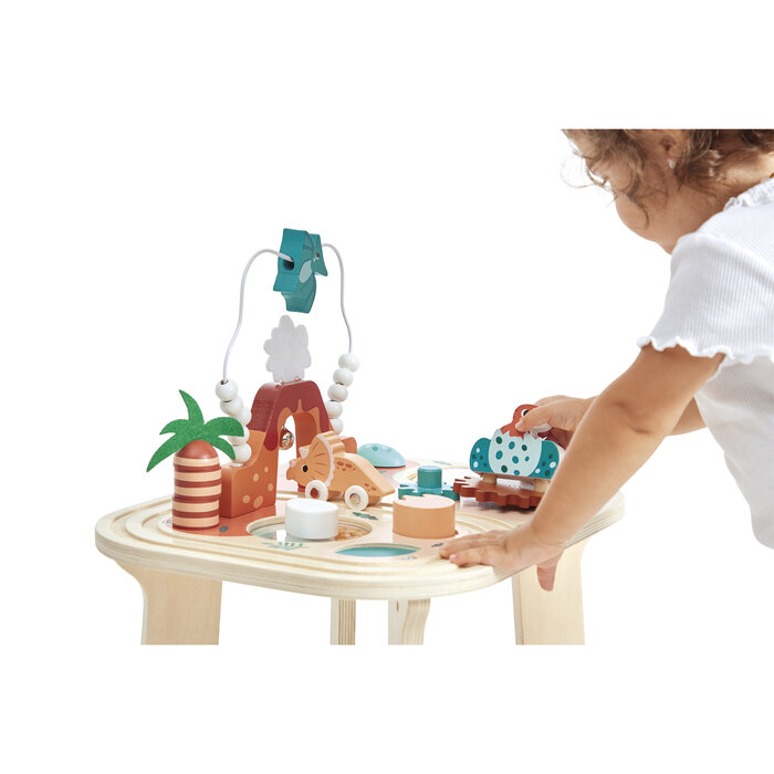 Janod Houten speelgoed - Dino - activiteiten/speeltafel