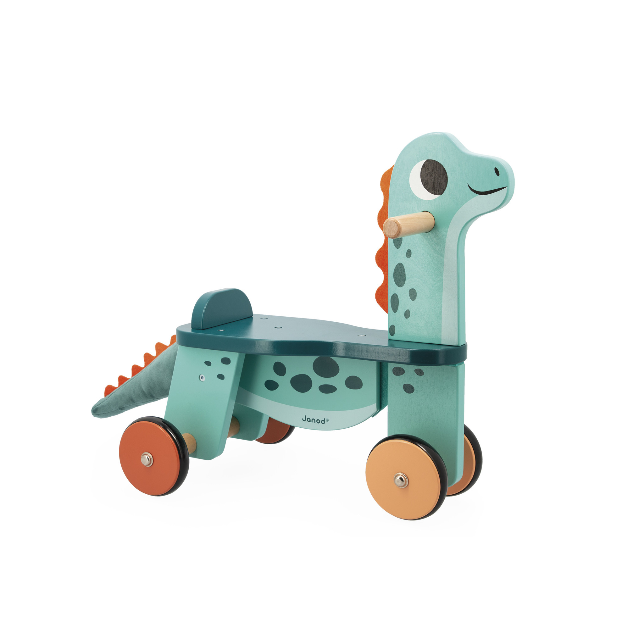 munt middag Nauwkeurigheid Janod, Houten speelgoed - Dino - loopfiets Portosaurus, 12 mnd+ - Educatief  Speelgoed