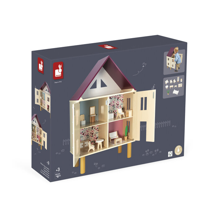 Janod houten poppenhuis - Twist