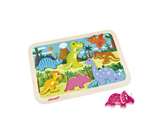 Janod Chunky houten puzzel - Dinosaurus