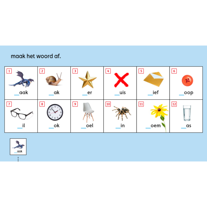 Loco Oefenen met spelling (mini)