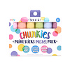 Ooly Chunkies verf sticks - pastel, 6 stuks