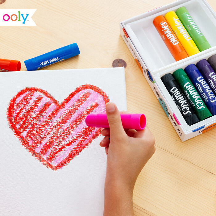 Ooly Chunkies verf sticks - classic, 12 stuks