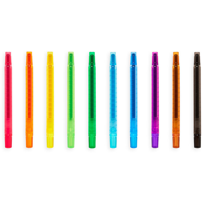 Ooly Twist up waskrijtjes - 10 geuren