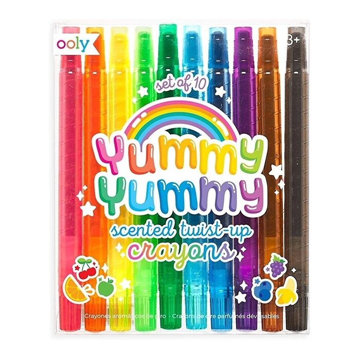 Ooly Twist up waskrijtjes - 10 geuren