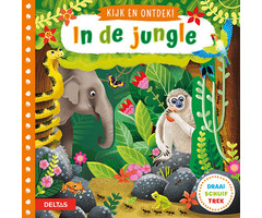 Deltas Kijk en ontdek - in de jungle (draai, schuif en trek)