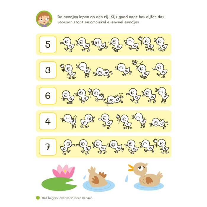 Deltas Mijn oefenboek op afwasbaar papier - leuke telspelletjes (5-6 jaar, groep 2)