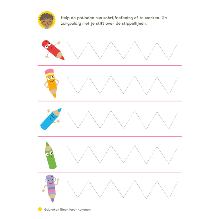 Deltas Mijn oefenboek op afwasbaar papier - leuke schrijfspelletjes (5-6 jaar, groep 2)