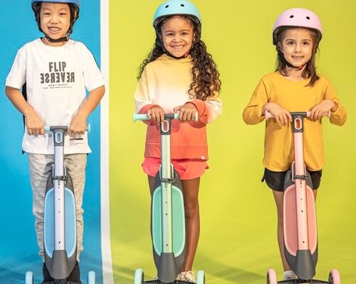 De Y Glider Nua, een hoogwaardige en prachtig gemaakte step die je nog nooit eerder hebt gezien. 