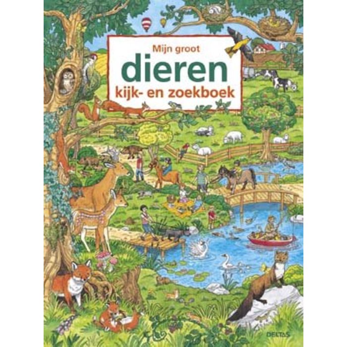 Deltas Mijn groot dieren kijk-en zoekboek