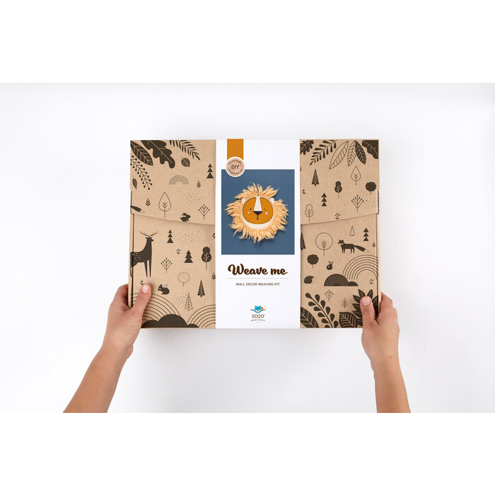 Sozo Knutselpakket - Weefset - Leeuw