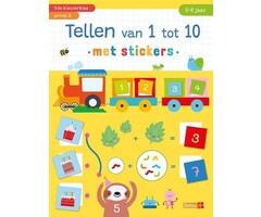 Deltas Oefenboek met herbruikbare stickers - tellen van t tot 10 (5-6 jaar)