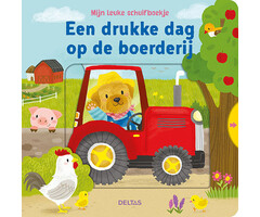 Deltas Kartonboekje met beweegbare elementen - een drukke dag op de boerderij