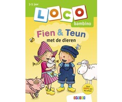 Loco Fien & Teun met de dieren (bambino)