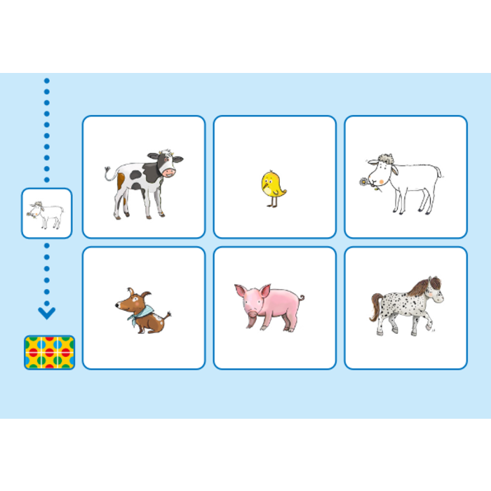 Loco Fien & Teun met de dieren (bambino)