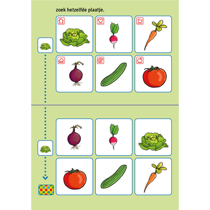 Loco Pakket - Fien & Teun - basisdoos met 2 boekjes - op de boerderij (bambino)