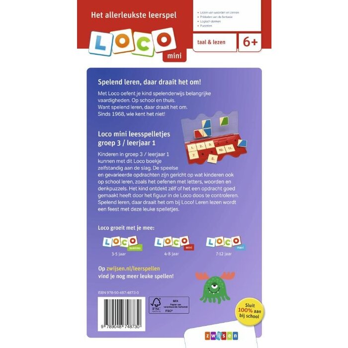 Loco Leesspelletjes – groep 3 leerjaar 1 (mini)