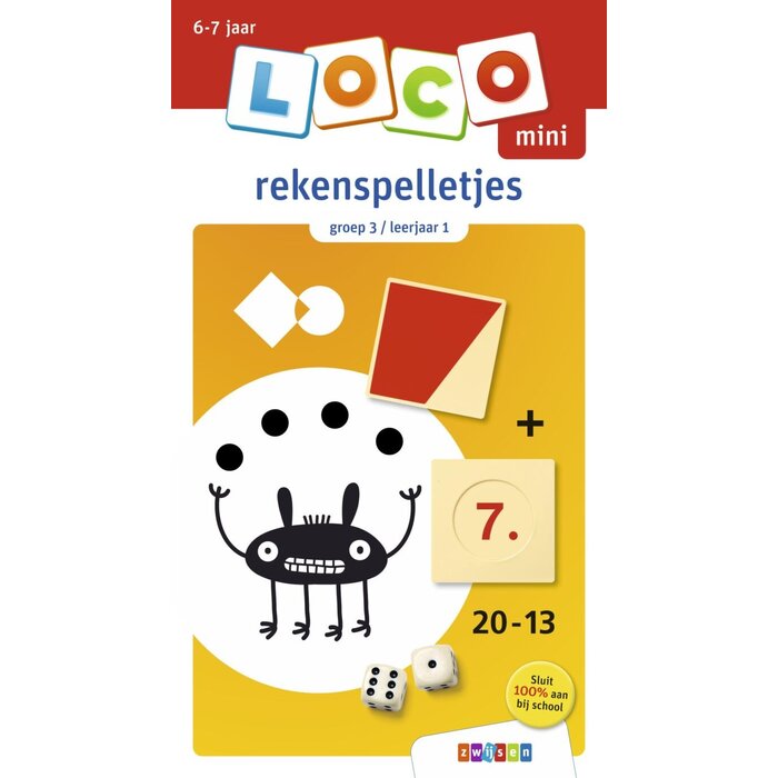 Loco Rekenspelletjes – groep 3 leerjaar 1 (mini)