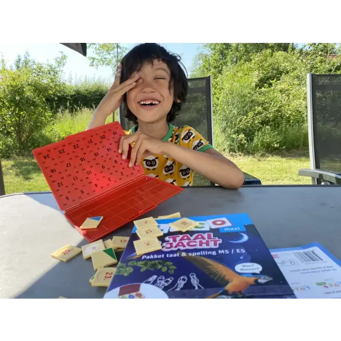 Loco Taaljacht pakket - Taal en Spelling M5/E5 (maxi) -  basisdoos met 2 boekjes
