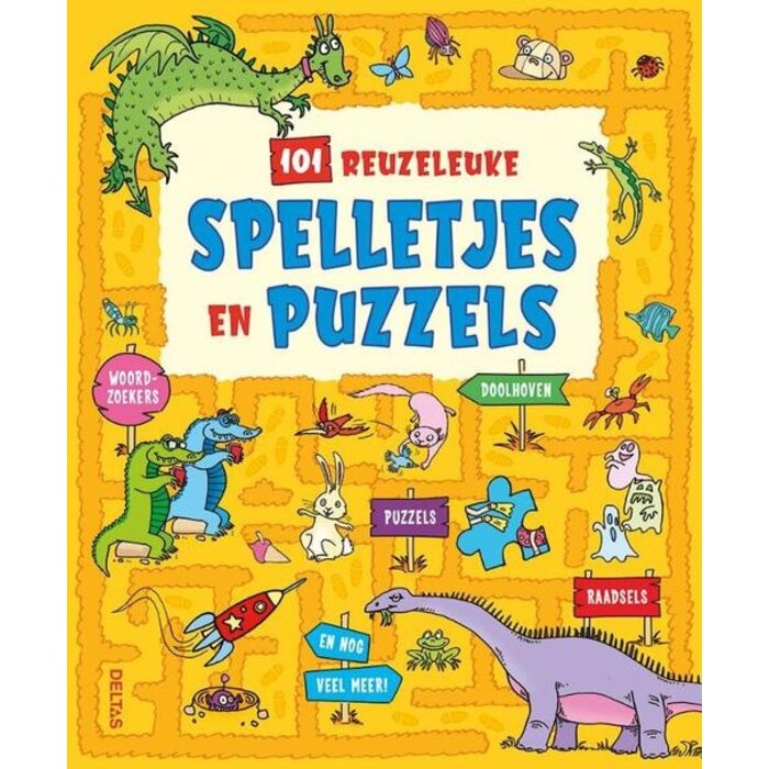 Deltas 101 reuzeleuke spelletjes en puzzels