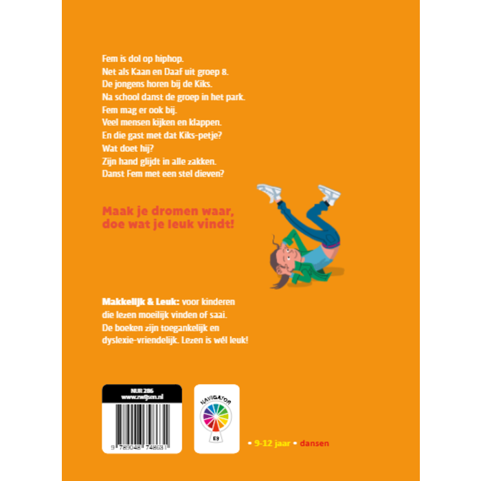 Zwijsen Dyslexie leesboek - Gek op Hip Hop (AVI - E3)