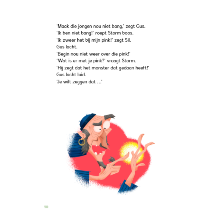 Zwijsen Dyslexie leesboek - Monster op het spoor (AVI - E3)