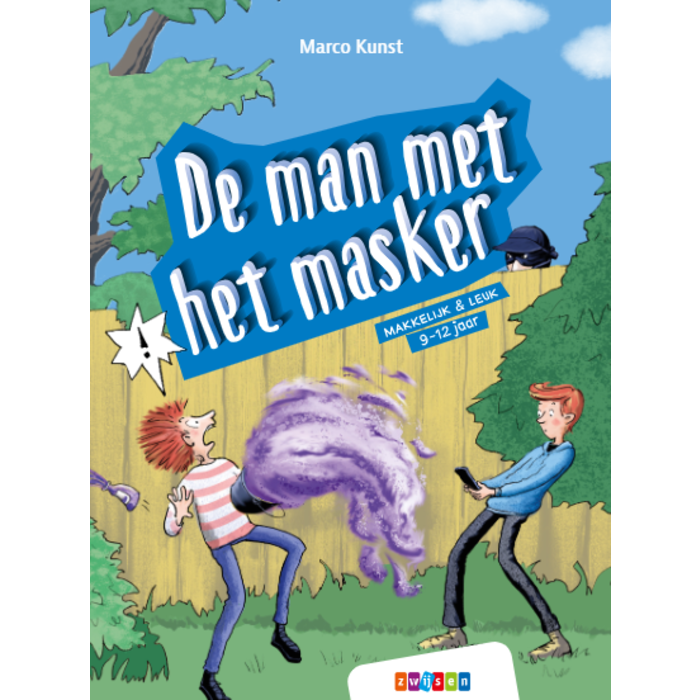 Zwijsen Dyslexie leesboek - De man met het masker (AVI - E3)
