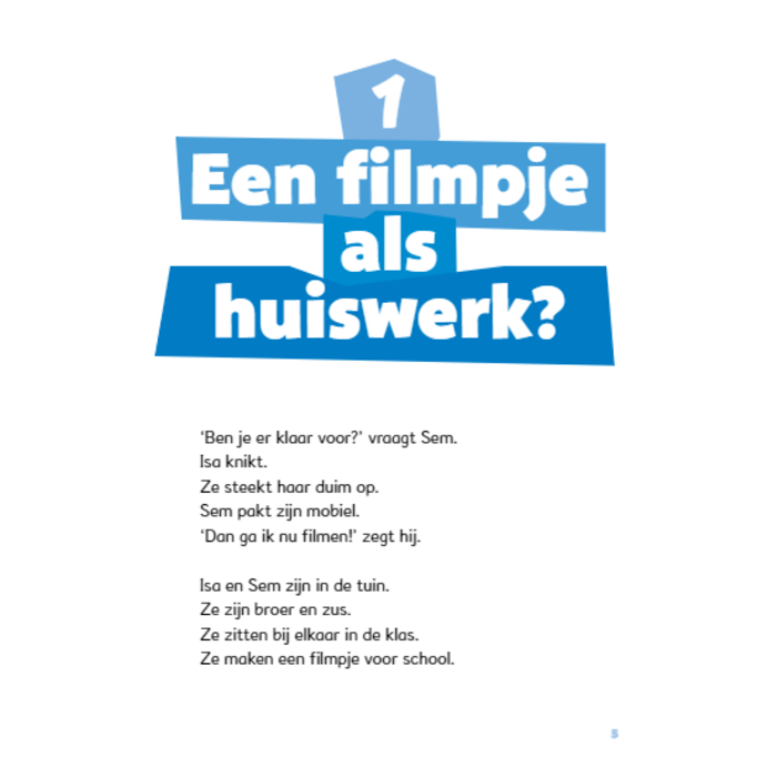 Zwijsen Dyslexie leesboek - De man met het masker (AVI - E3)