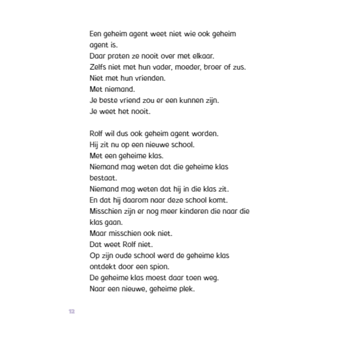 Zwijsen Dyslexie leesboek - De geheime Klas (AVI - M4)