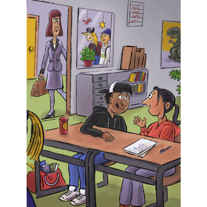 Zwijsen Dyslexie leesboek - De geheime Klas (AVI - M4)