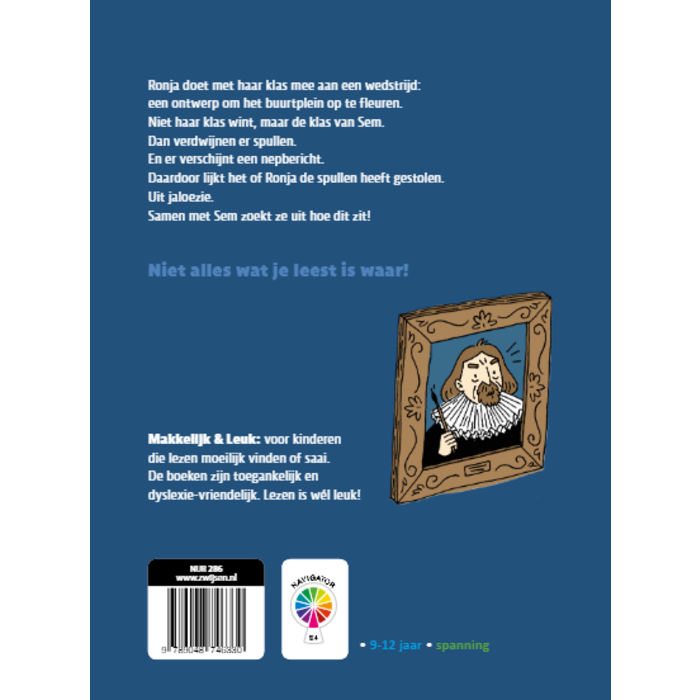 Zwijsen Dyslexie leesboek - Niet Waar (AVI - E4)