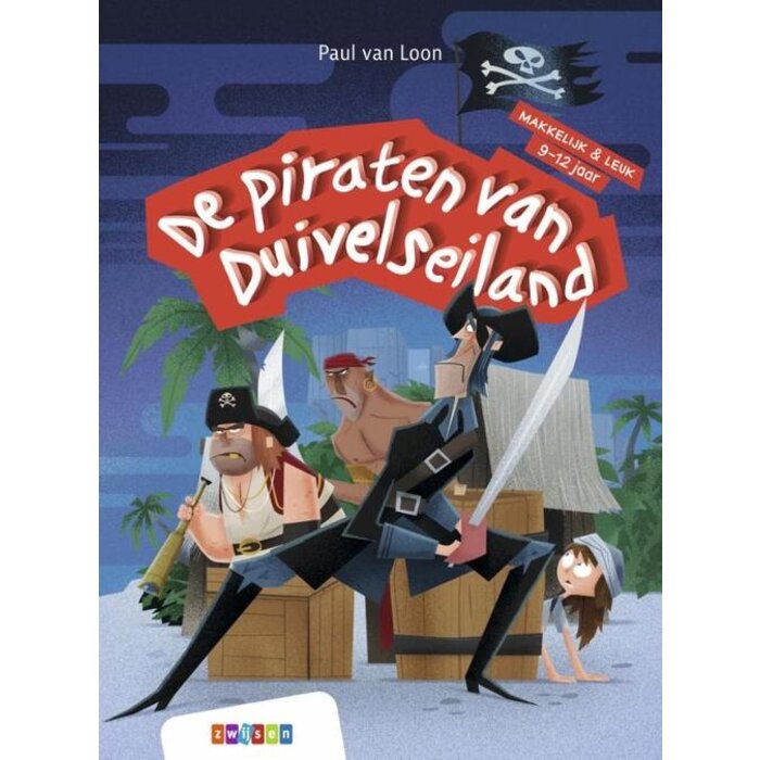 Zwijsen Dyslexie leesboek - De piraten van Duivelseiland (AVI - E5)