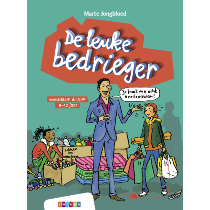 Zwijsen Dyslexie leesboek - De leuke bedrieger ( AVI - M5)