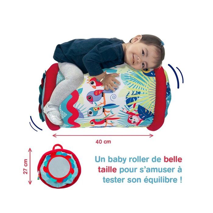 Ludi Sensorisch speelgoed - babyroller - jungle