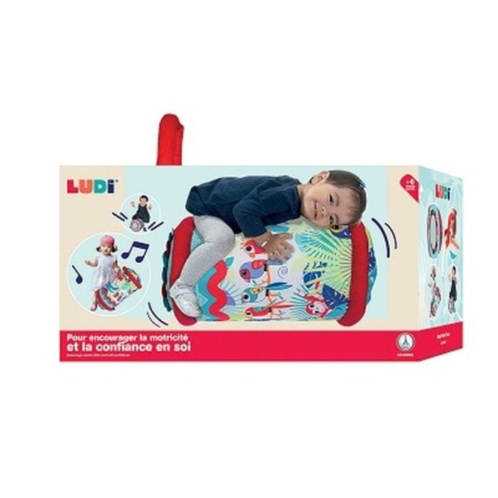 Ludi Sensorisch speelgoed - babyroller - jungle