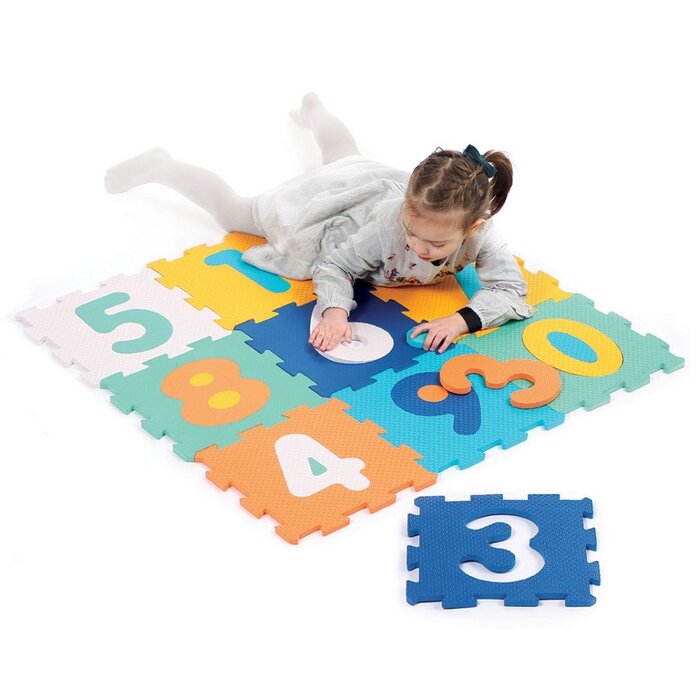 Ludi Sensorisch speelgoed - speelmat (foam) - cijfers (9 stuks)