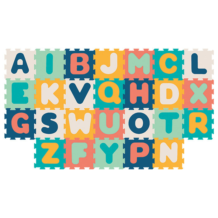 Ludi Sensorisch speelgoed - speelmat (foam) - letters (26 stuks)