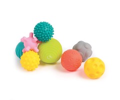 Ludi Sensorische ballen - 8 verschillende ballen van structuur
