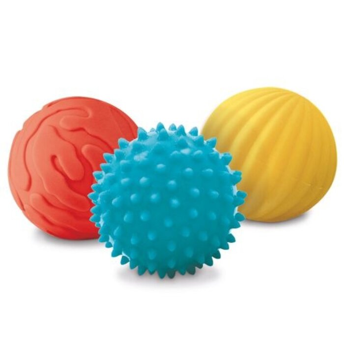 Ludi Sensorische ballen - 3 verschillende ballen 8 cm