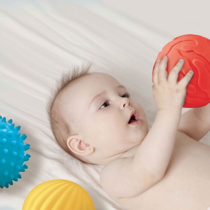 Ludi Sensorische ballen - 3 verschillende ballen 8 cm