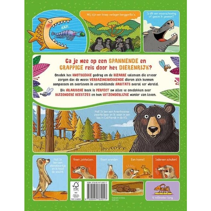 Deltas De waanzinnige wereld van de dieren