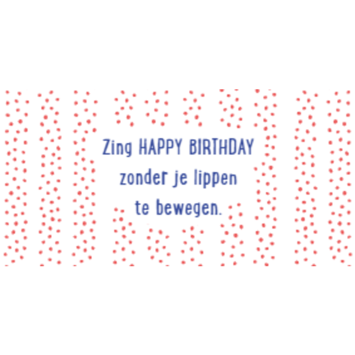 Deltas Doe eens gek!