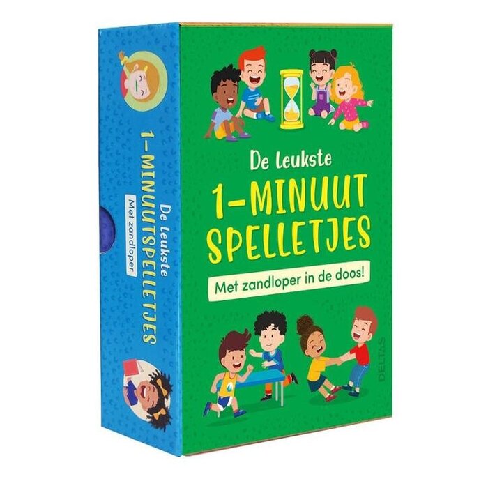 Deltas De leukste 1-minuut spelletjes (met zandloper)