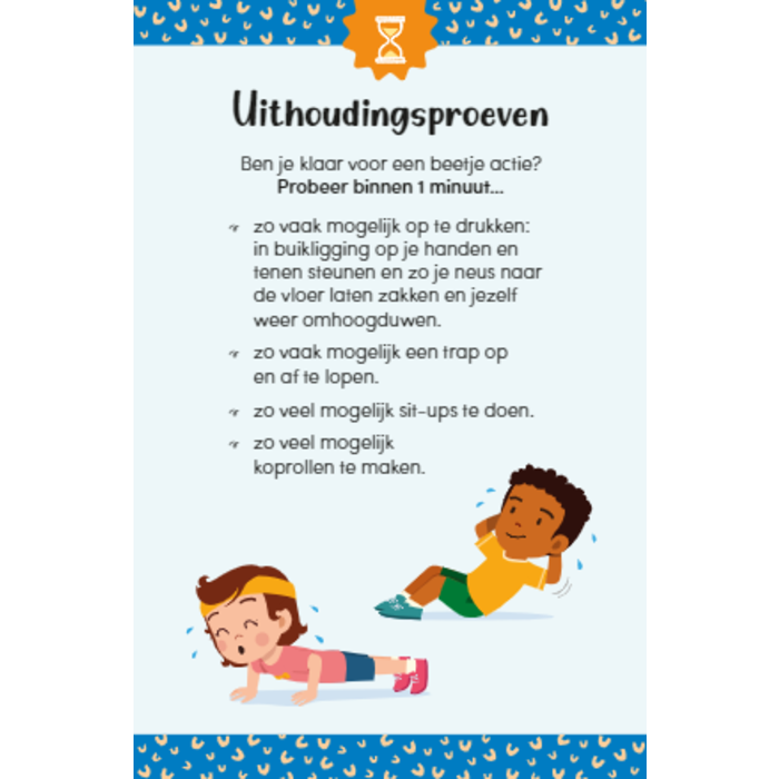 Deltas De leukste 1-minuut spelletjes (met zandloper)